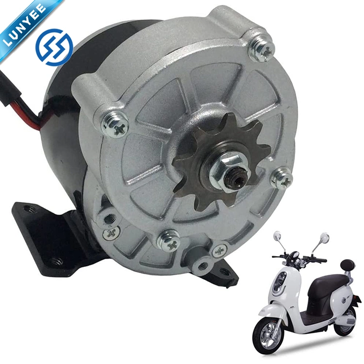 250W 36V 330rpm My1016z2 DC Electric Bicycle Motor with 9t Sprocket DIY