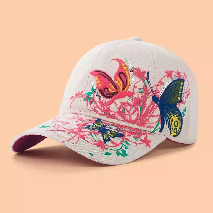 Wholesale Fashion Trend Flower MOQ 6 Panel Other Designer Caps Sport 3D Embroidery Logo Snapback Gorros Custom Trucker Hat