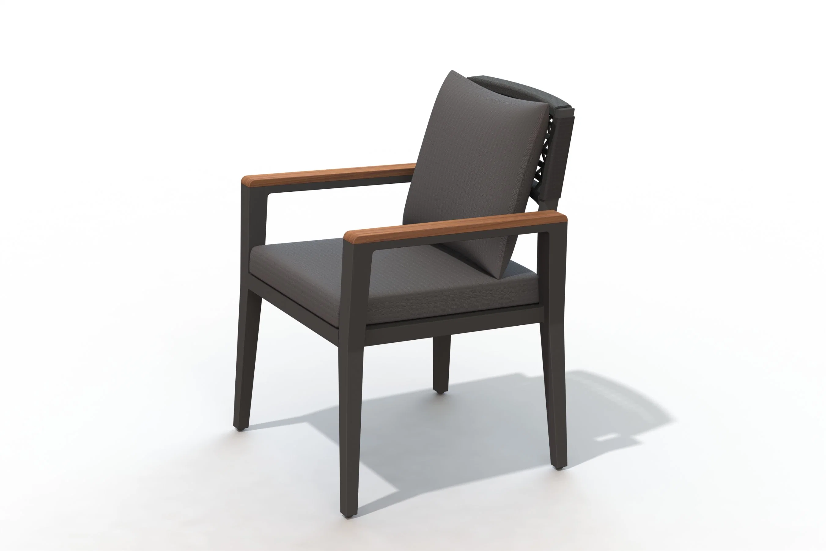 Modern Garden Sets Outdoor Teak Table Rattan Furniture Chair Suits
