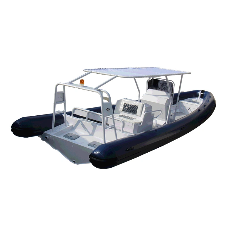 Grand bateau gonflable 8m 800 26FT Grand luxe aluminium gonflable Grand bateau gonflable