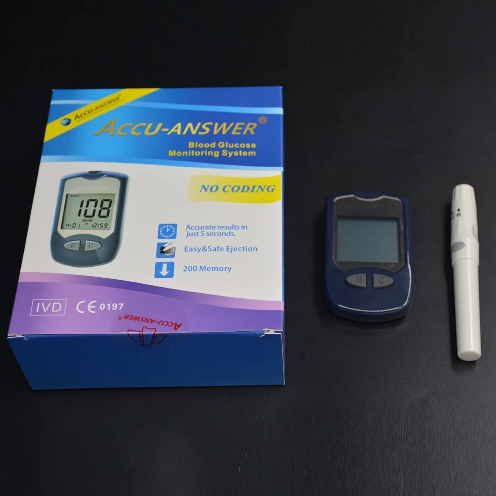 Freestyle Lite Blood Glucose Meter with Lancet & Lancing Device Blood Glucose Test Machine