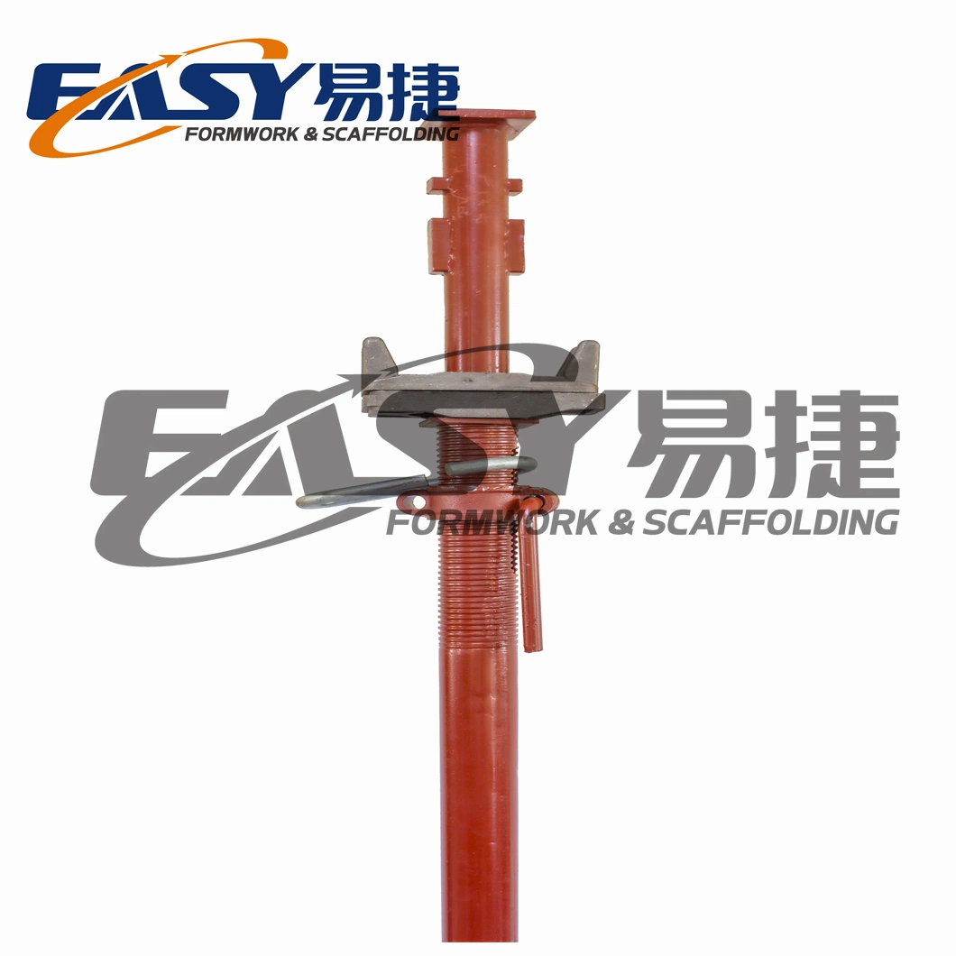 Easy Scaffolding Galvanized Adjustable Steel Scaffolding Prop Sleeve Metal Adult Shoring Props