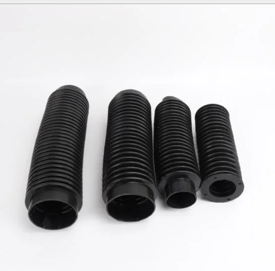 NBR FKM Nr EPDM Silicone Rubber Inflatable Expansion Joint Dust Boots Rubber Bellows Custom Rubber Bellows Rubber Parts