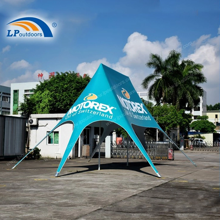 Waterproof PVC Star Shade Tent for Outdoors Beach Event