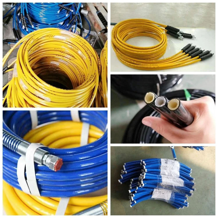 Customized Non-Conductive Flexible Thermoplastic High Pressure Hydraulic Hose Dry Ice Blast Hose