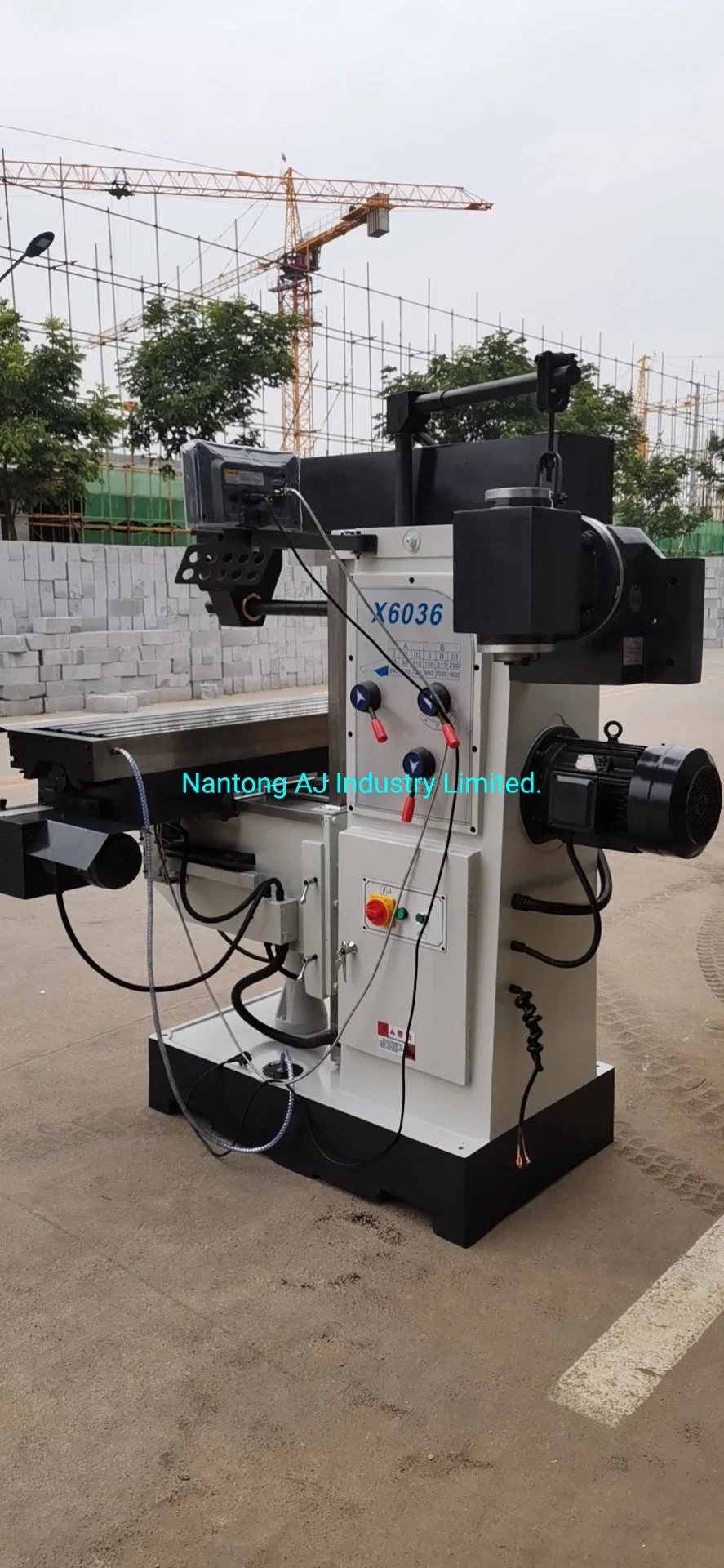 X6036 Universal Horizontal Universal Lifting Table Knee Type Milling Machine Automatic Grade Precision Manufacturer and Supplier in China Machine Tool