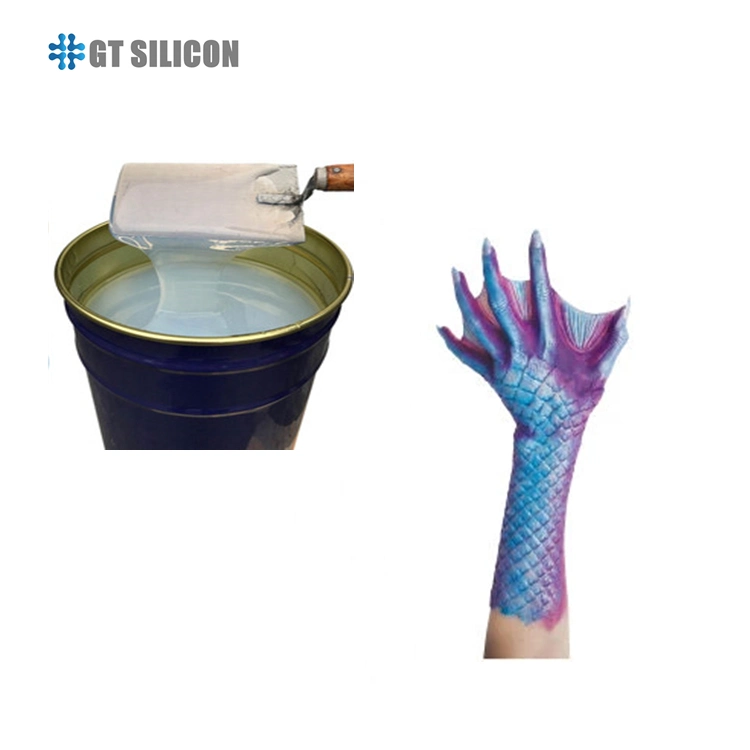 Corps Humain de moules de faire des poupées en caoutchouc de silicone liquide godes rendant la vie de la peau de moulage du caoutchouc de silicone liquide sûr