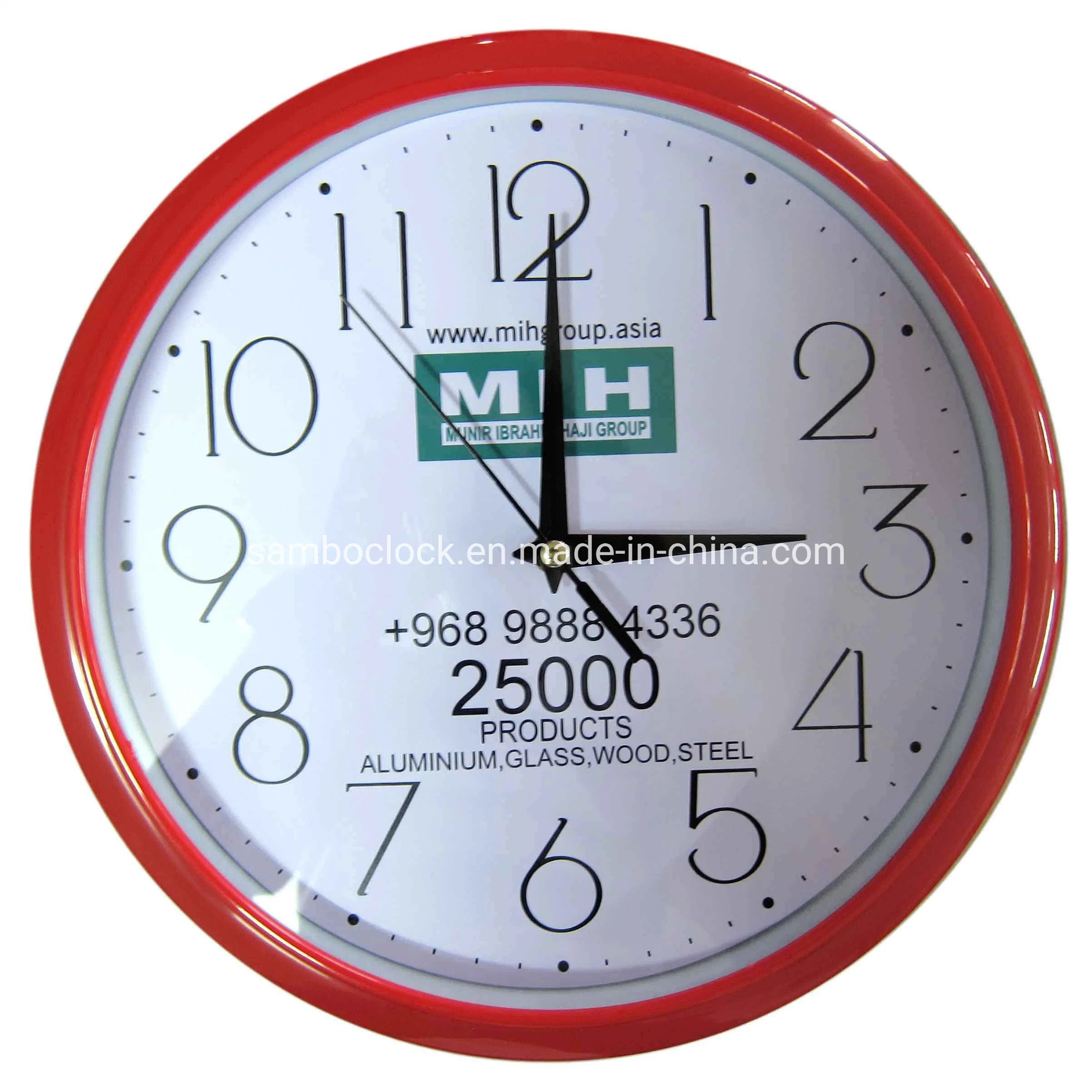 Promotion Business Gift Decor Time Clock 30cm