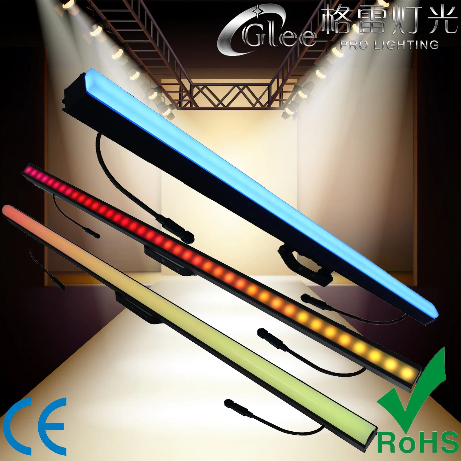 Outdoor Waterproof PRO Vdo Sceptron RGB LED Video Pixel Tube