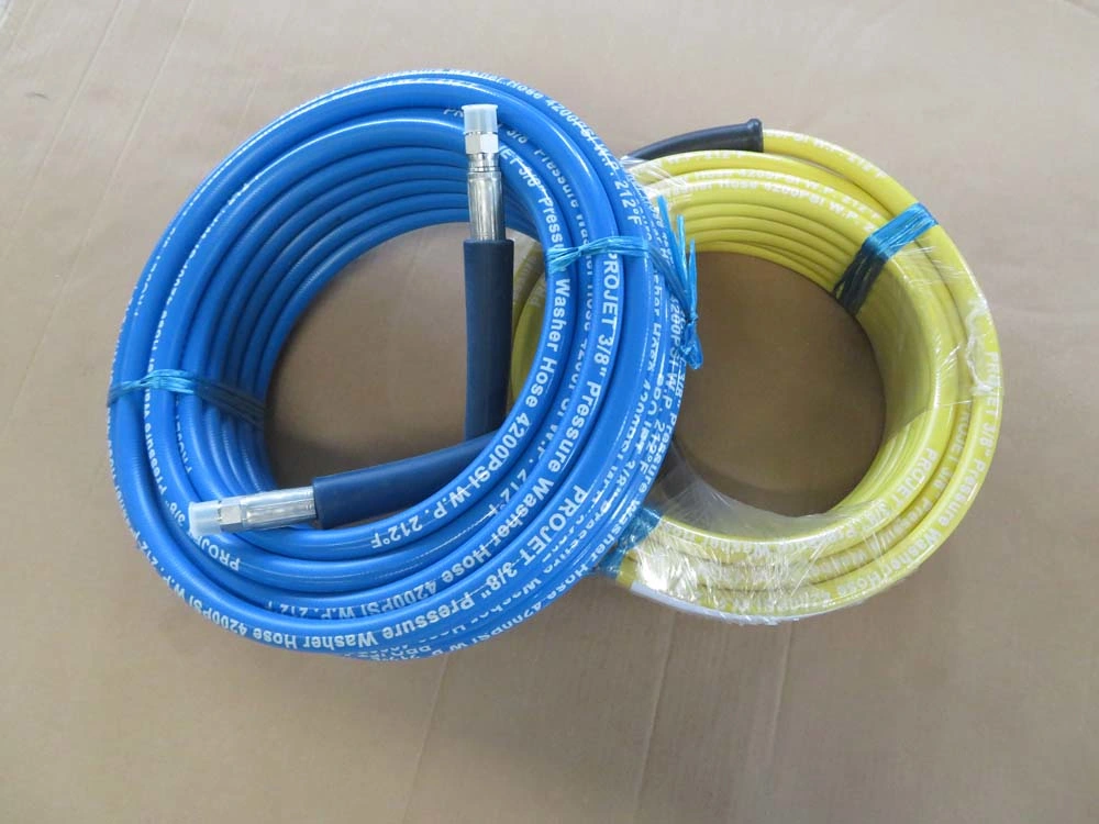 Wire Braid Mwp of 6000psi High Pressure Car Washing Hose Fit for High Pressure Cleaners