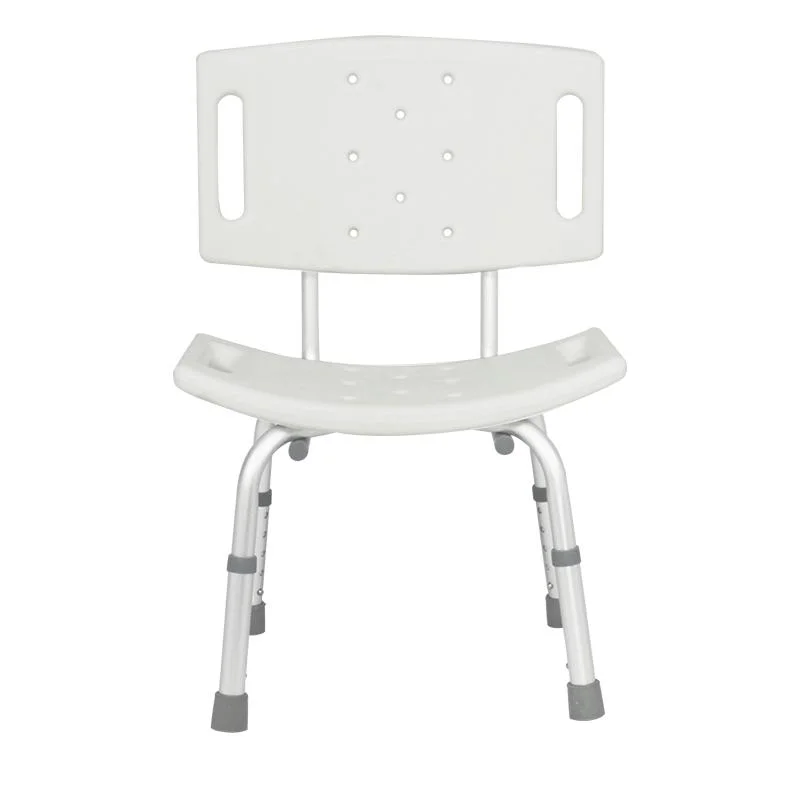 Mn-Xzy001 Aluminum Alloy Chair Lightweight Portable and Bath Room Product Stool Seat with Swivel Seat for Shower Chair