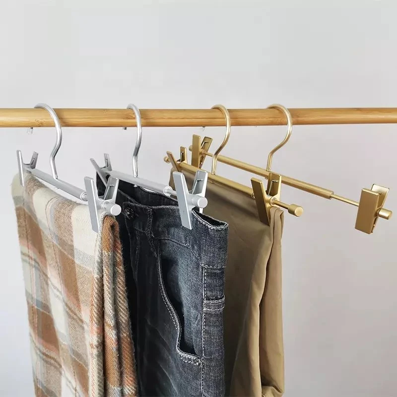 Eoncred Metal Laundry Aluminum Hanger for Clothes for Pants Customized Color