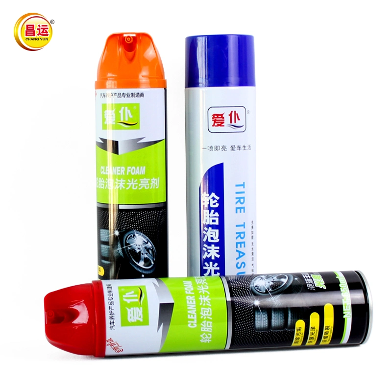 Car Tire Brightener Best Selling Tire Shine Cleaning Spray