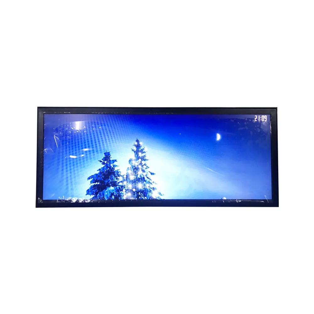 28 Inch Indoor Stretched Bar LCD Digital Signage Monitor Display