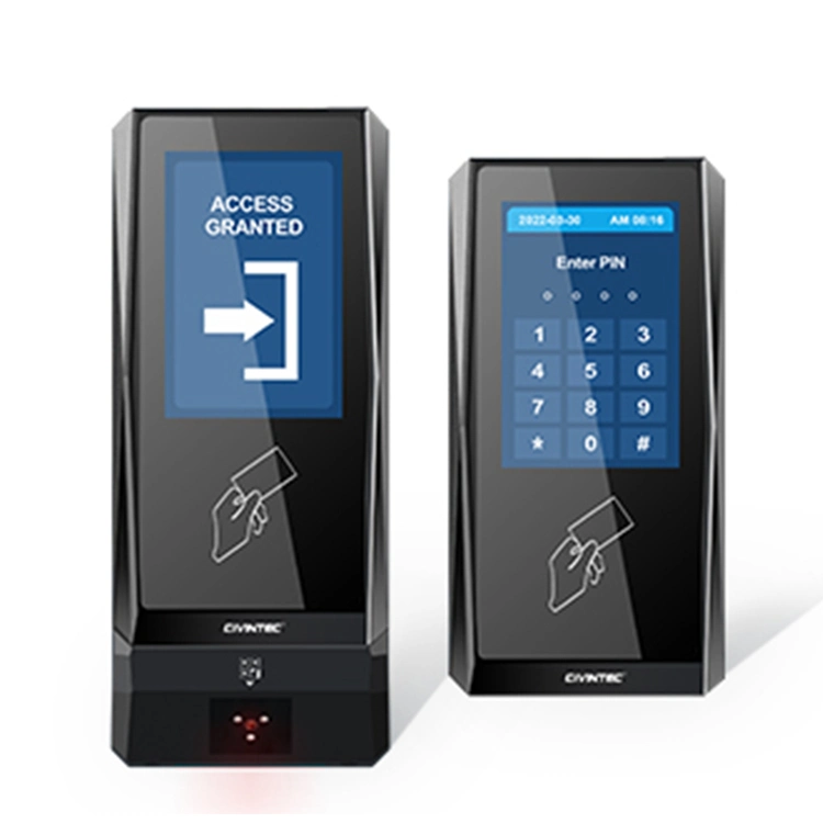 Blue Tooth Poe Qr Scanner Linux Iot Cloud HTTP MIFARE Card Reader with Touch Screen IP68 Time Attendance Machine