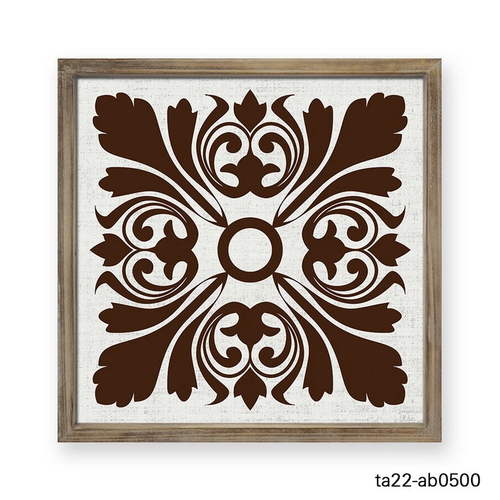 Hot Sale Islamic Pattern Style Exquisite Wood Panel Wall Art Hanging Decoration for Home Cafe Garden