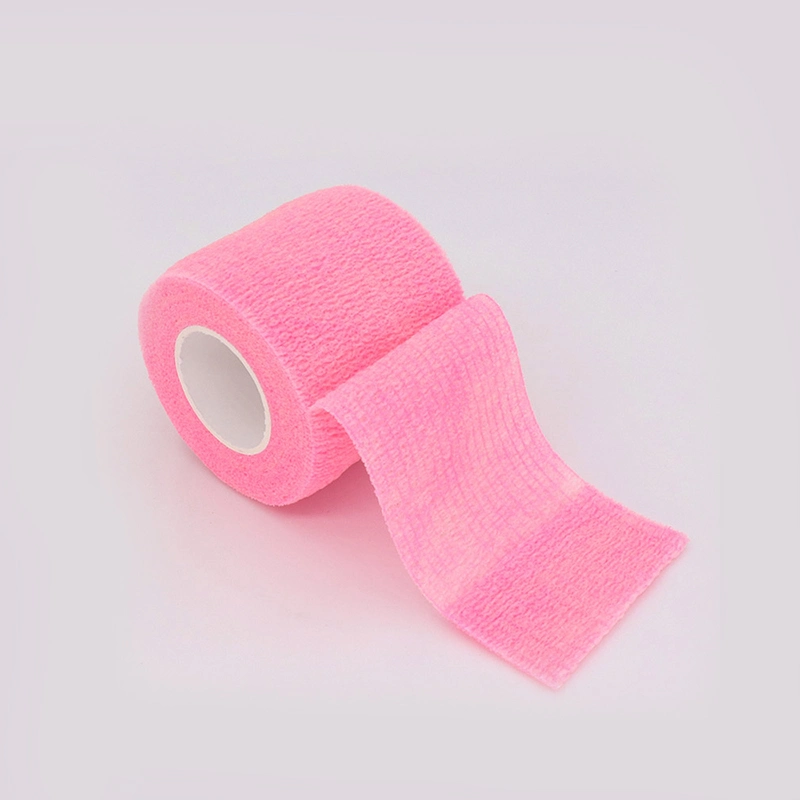 Ce Factory Wound Care Medical Nonwoven Elastic Cohesive Bandage