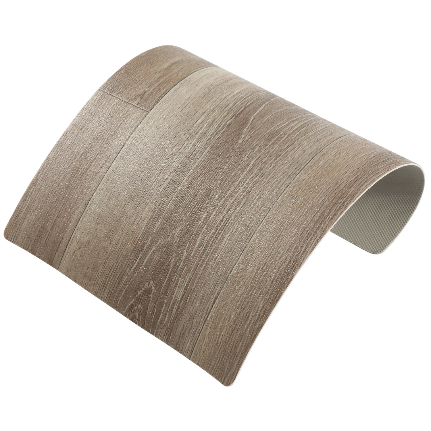 Free Samples 2mm Commercial Wood PVC Vinyl Flooring Rolls for Hospital / School / Office