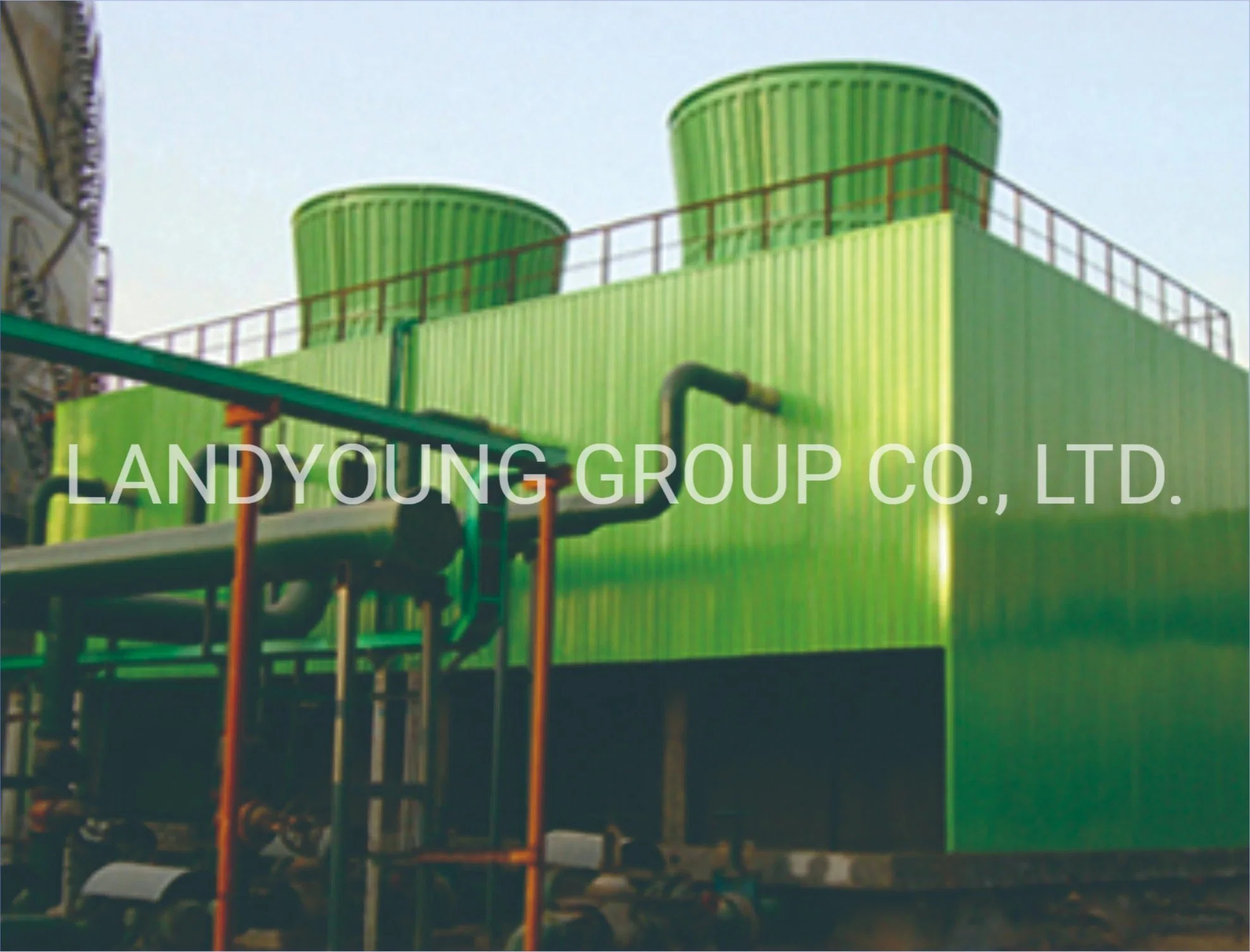 Low-Noise Cooling Water Tower in Chemical Plant FRP Cooling Tower and Fill