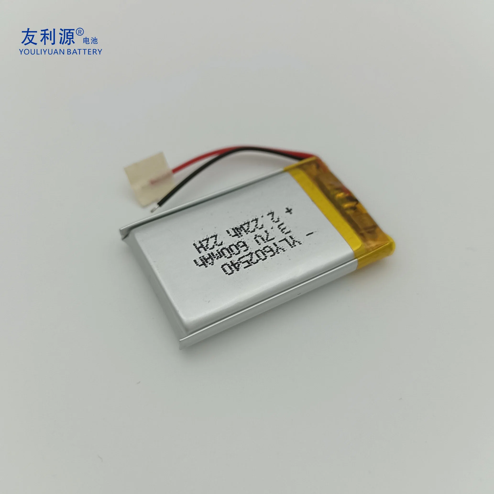 Factory Directly CB Kc 602540 Lithium Batteries Ultra Thin Small 3.7V 600mAh Li Polymer Rechargeable Lipo Battery Cell Phone Battery for Digital