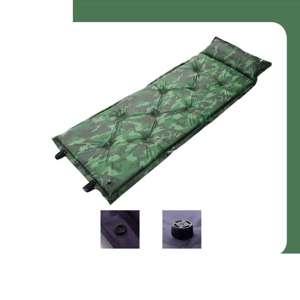 Matelas de camping extérieur à auto-gonflage coussin gonflable pour air auto-gonflable Wyz19755