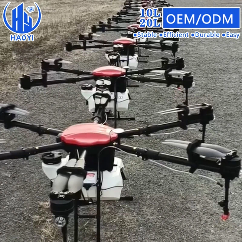 Fournisseur de drones agricoles à haute efficacité 10L 20L Orchard Drone Fpv Camera GPS Agricultural Sprayer Drone