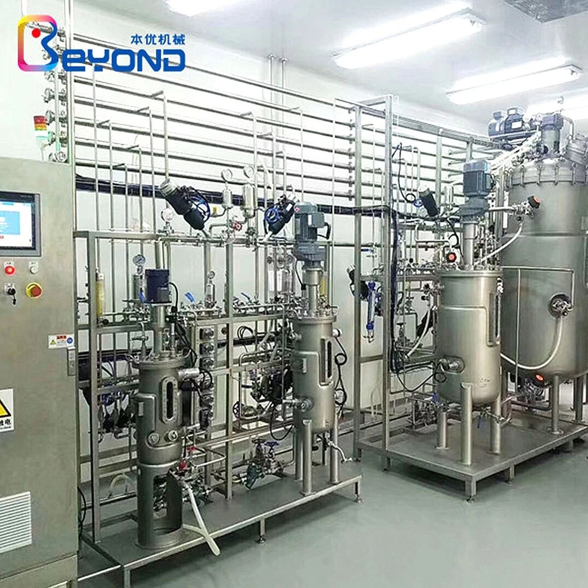 Factory Customized differential pressure type bioreactor 1000l 2000l 5000l 10000l