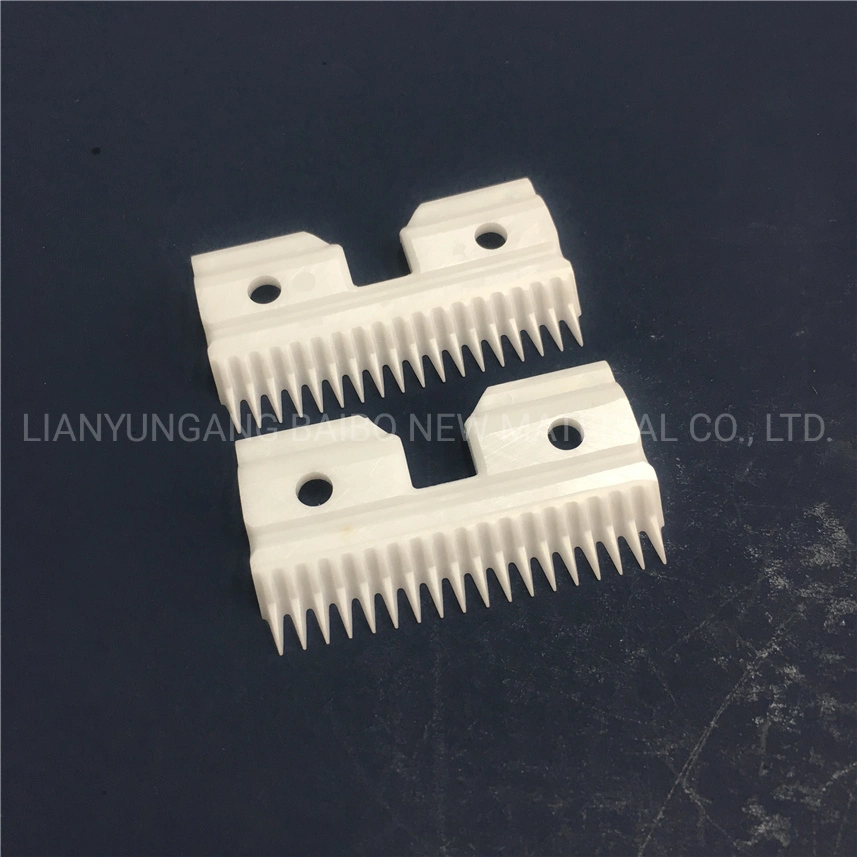 Yttrium Stabilized White Sharp Replaceable Zirconia Ceramic Hair Blade Insulation Electric Pet Clippers Zro2 Cutter