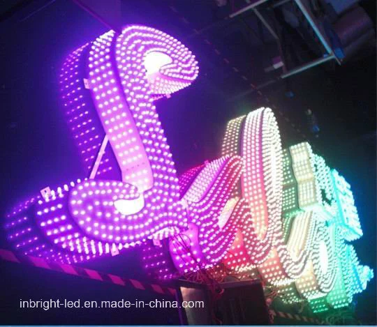 Super Colorful Completed Finished LED Illuminated Advertising Sign Letters