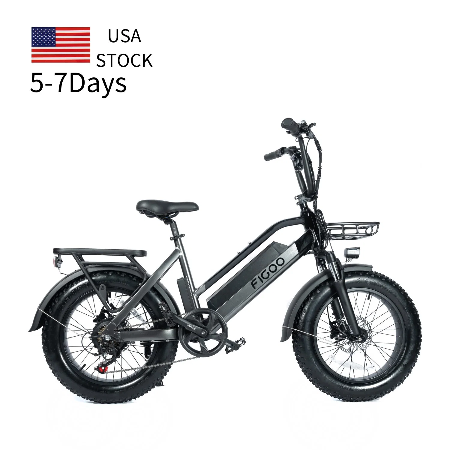 52V 750W 20inch Fat Tire Electric Most Strong and Powerful Ebike