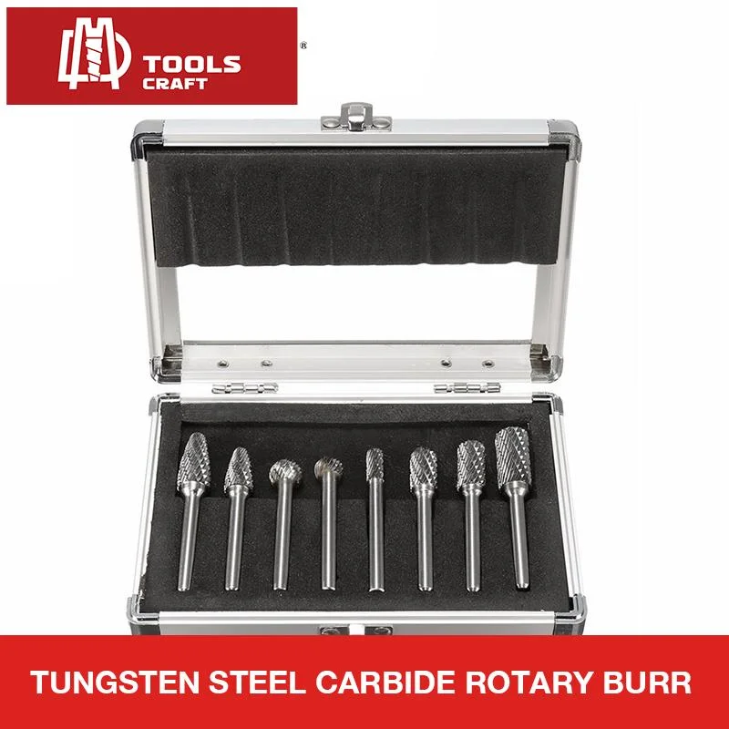 Tungsten Carbide Rotary File Burr Cutter Porting Tools Carbide Burrs Electric Power Tools