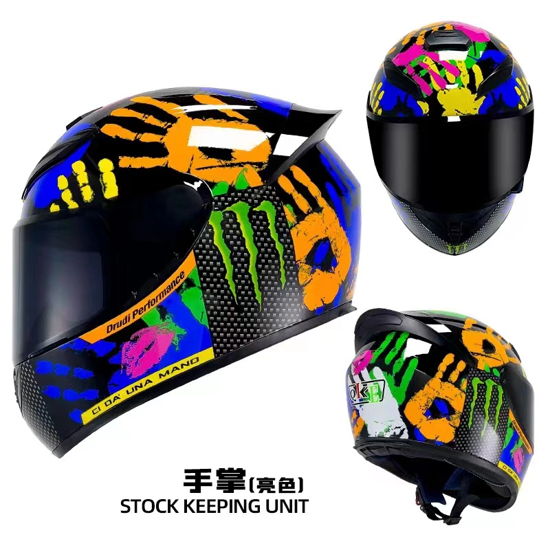 Custom Designed Motorcycle Helmet Motorcycle Scooter Dirt Bike Bicycle Safety Summer Half Face/Half Open Faceseason Sunshade Helmet with Different Covers