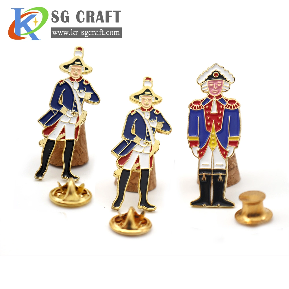 China Manufacturers No Minimum Snow Flake Customized Metal Art Crafts Enamel Lapel Pins Company Promotional Gift Badges