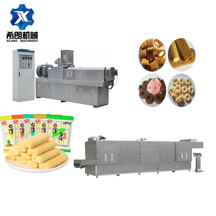 Jam Center Core Filling Snack Extruder Making Machine Production Line