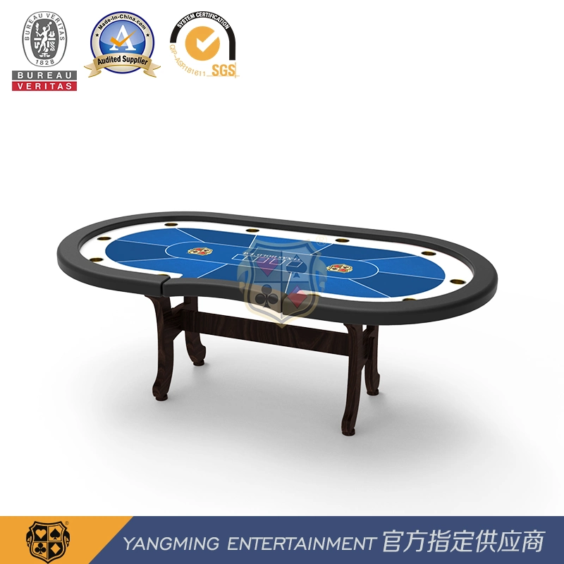 Deluxe Poker Club Customized Texas Casino Game Table