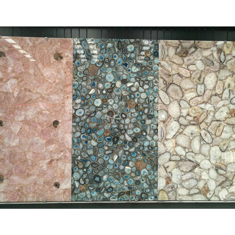 Polished Multicolor Red Granite Slab for Kitchen Countertop