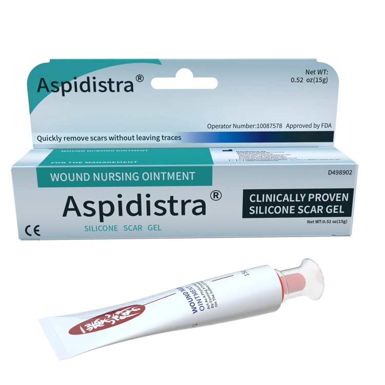 Gel de cicatrisation des cicatrices efficace pour les vergetures de césarienne, les cicatrices d'acné et de chirurgie. Crème en silicone pour enlever les cicatrices.