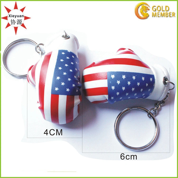 High quality/High cost performance  Leather Boxing Gloves Key Chain