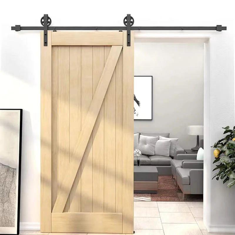 American Barn Door Rail Removable Wooden Door Hardware Accessories