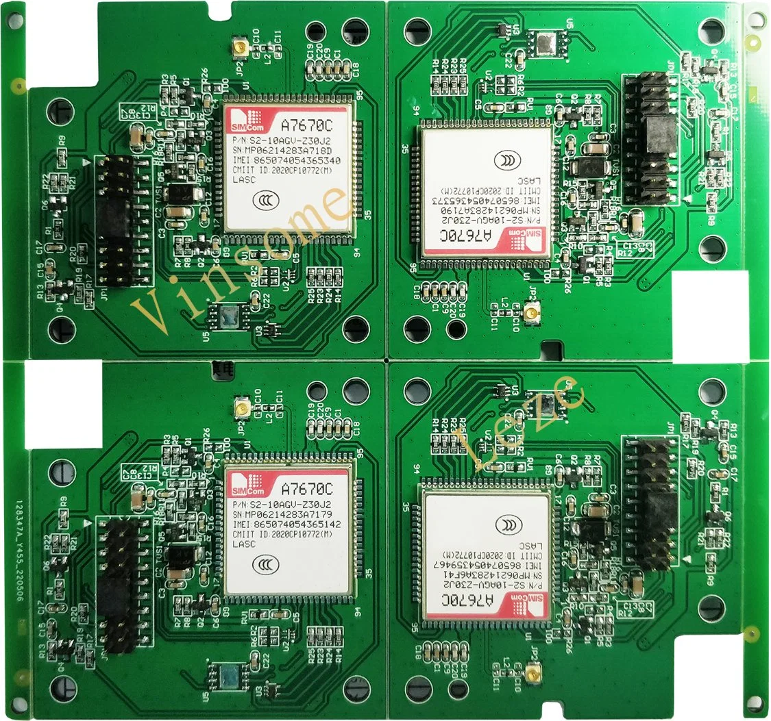 El Dt2-4G el esquema de fabricación de PCB Asamblea PCB servicio centralizado de placa de circuito electrónico