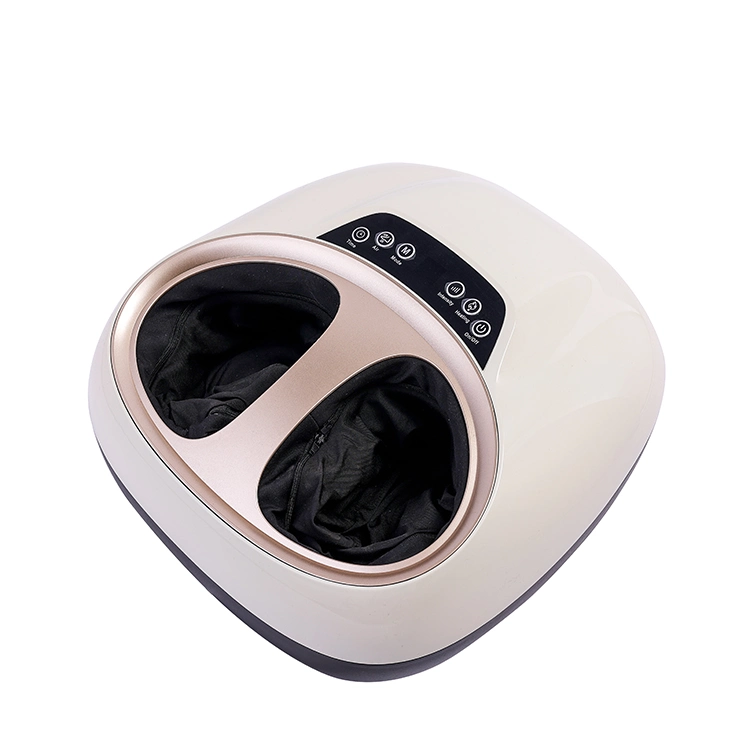 Rolo de massagem de compressão de infravermelhos elétrica para amassar Shiatsu de compressão de ar Massajador para os pés com Aquecimento