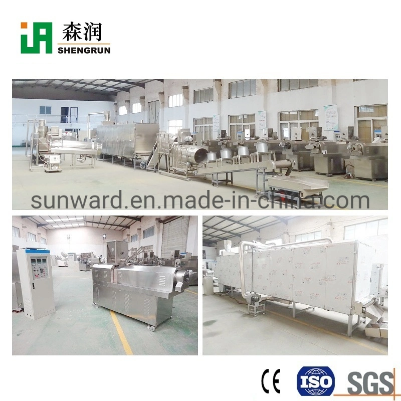 Double-Screw Tilapia Fish Farm Fish Feed Pellets Floating Freshwater Fish Food Plant Extrusion Line Equipment Extruder Dryer and Coating Machine
