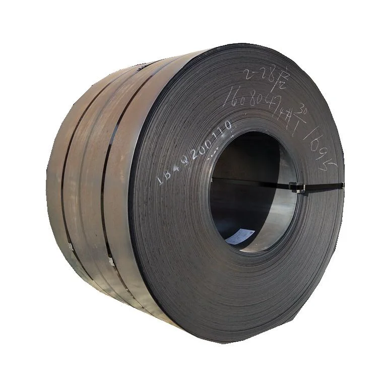 Uilding Materials 1&prime; &prime; Steel Coils ASTM A36 Ms Carbon Steel Coil Supplier Hot Roll 6.35 mm Mild Black Carbon Steel Coil