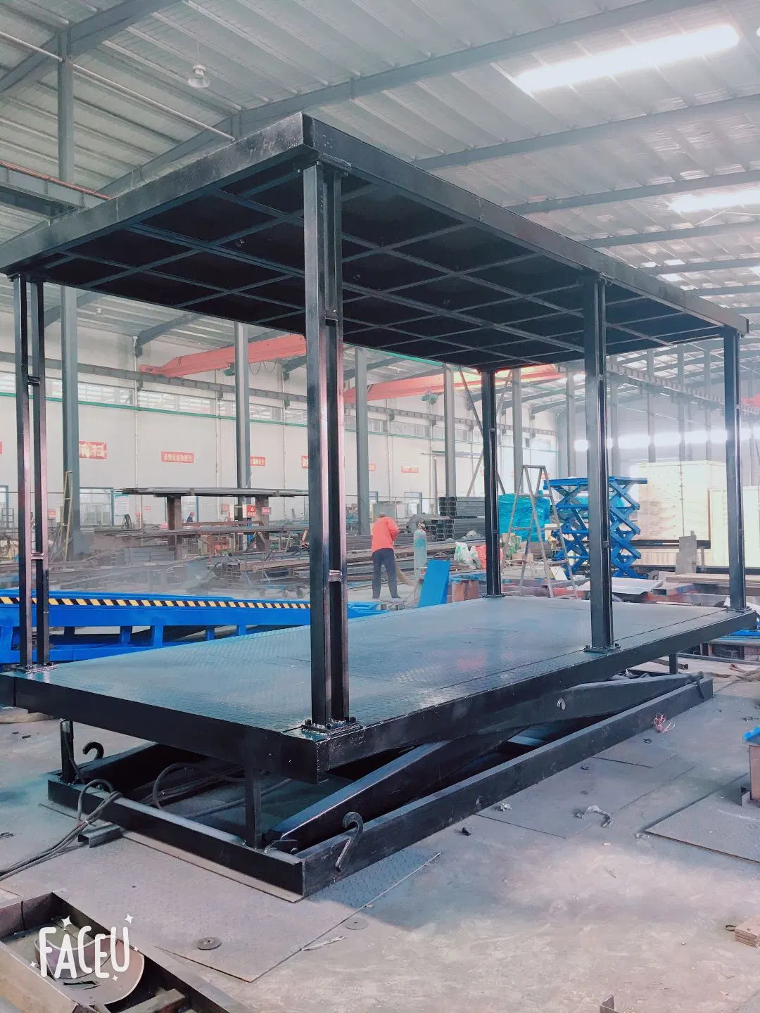 Double Layer Scissor Car Lift--Used Car Parking