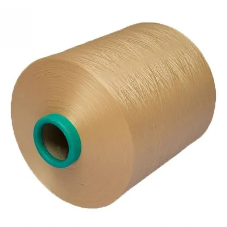 Tissage et fil de polyester en POY teint 100 % polyester
