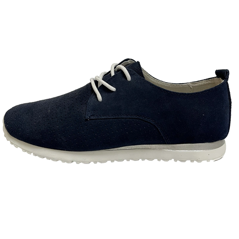 New Design Womens Suede Leather Casual Shoes
