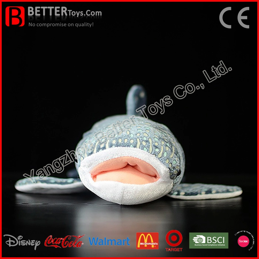 ASTM Promotion Gift Realistic Stuffed Animal Soft Whale Shark Plush Toy