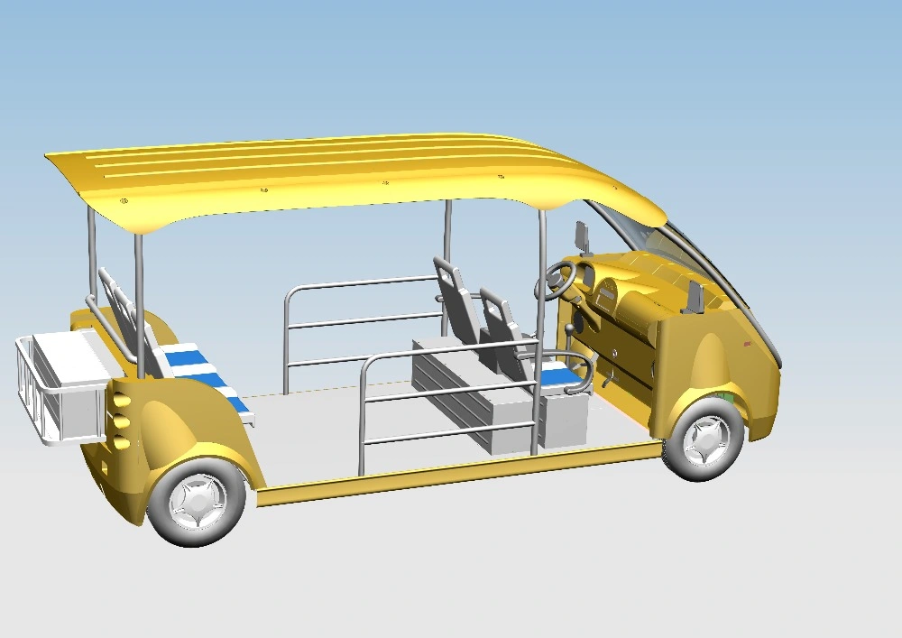 Fabricante chino de Venta caliente 2 asientos del vehículo eléctrico coche Buggy carro de golf con la caja de carga