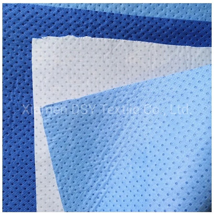 PE Film Coated Super Absorbent Nonwoven Fabrics for Surgical Drapes and Gown Packs