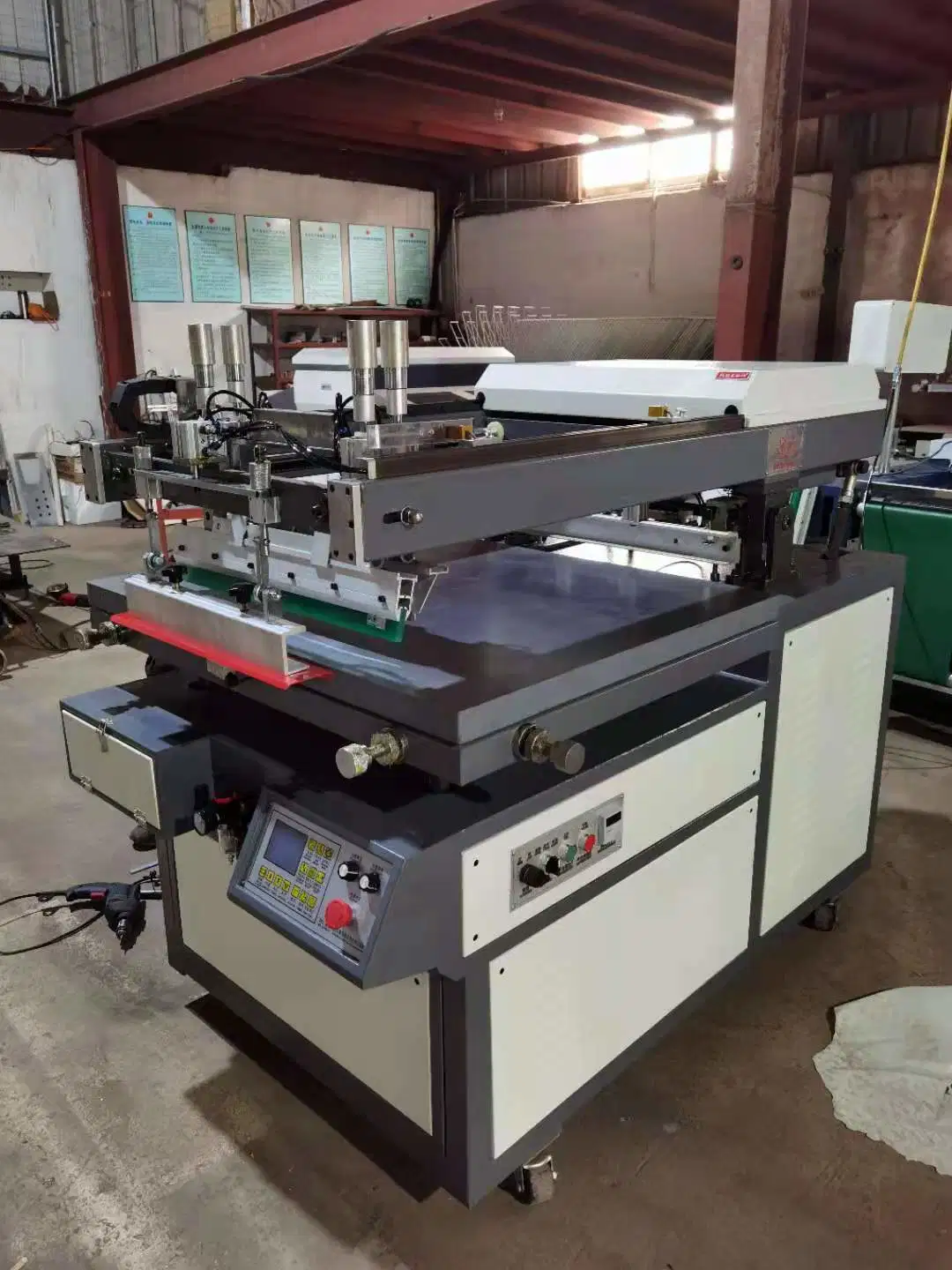 Koten Electric Screen Printing Machine a Flat Screen Printing Machine for Textiles and Plastic